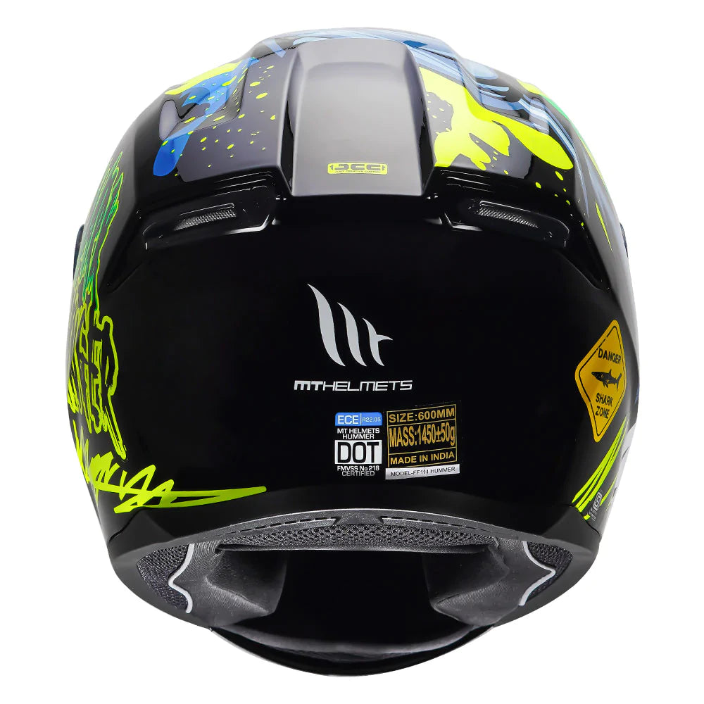 MT HUMMER SHARK HELMET